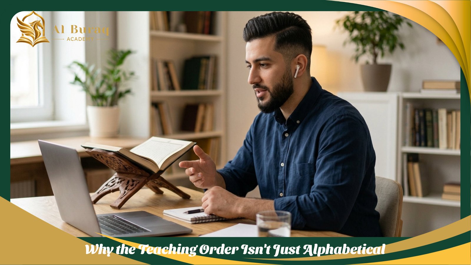 Why the Teaching Order Isn't Just Alphabetical